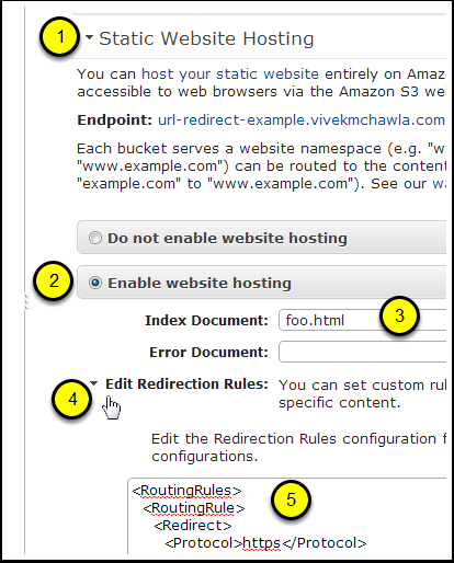 Włącz statyczny Hosting stron internetowych i określ reguły routingu