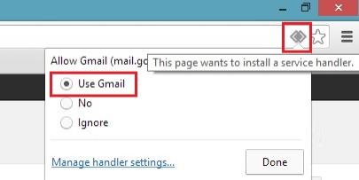Gmail handler